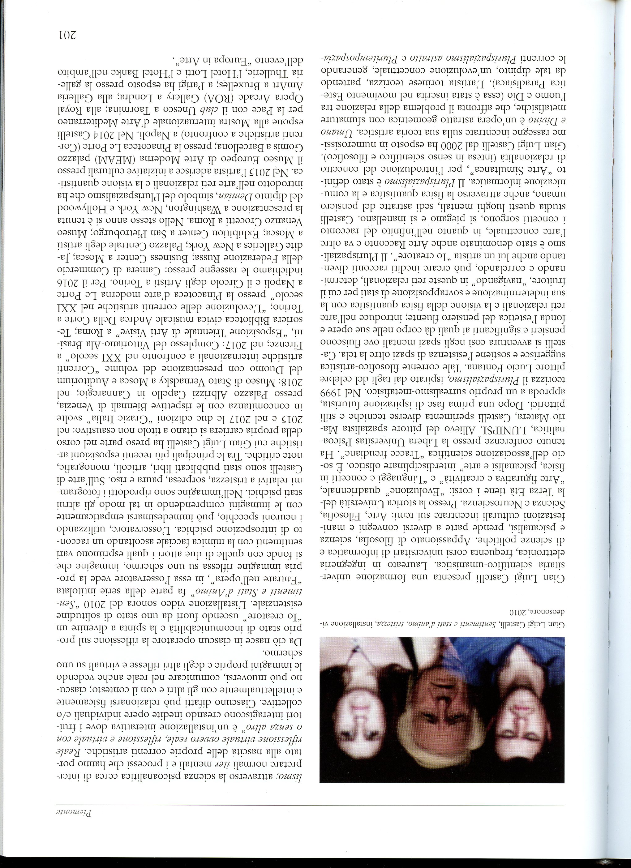Enciclopedia Atlante della Arte Contemporanea De Agostini 2018  pag  201